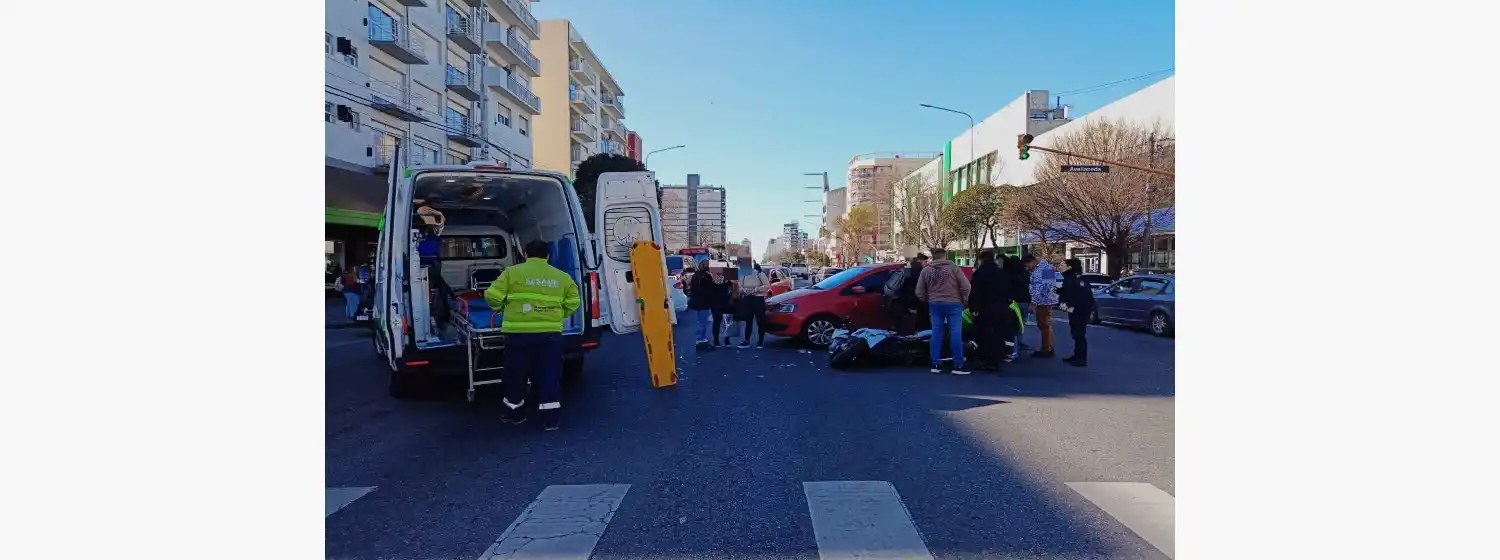 Fuerte choque en avenida Independencia