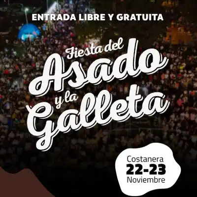 Gualeguay se prepara para la 13ª Fiesta del Asado y la Galleta con grandes artistas