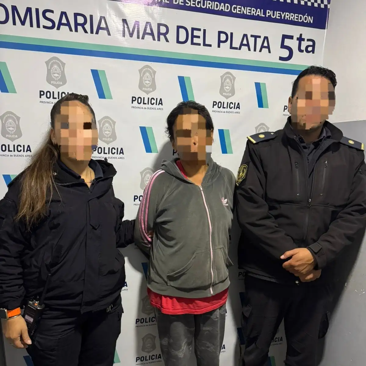 Aprehenden a una mujer por una entradera a un adulto mayor