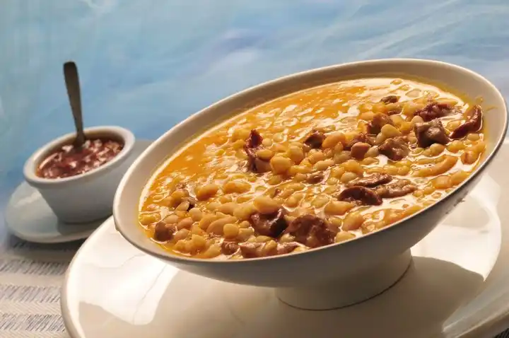 Locro. Una de las comidas típicas de la fecha patria