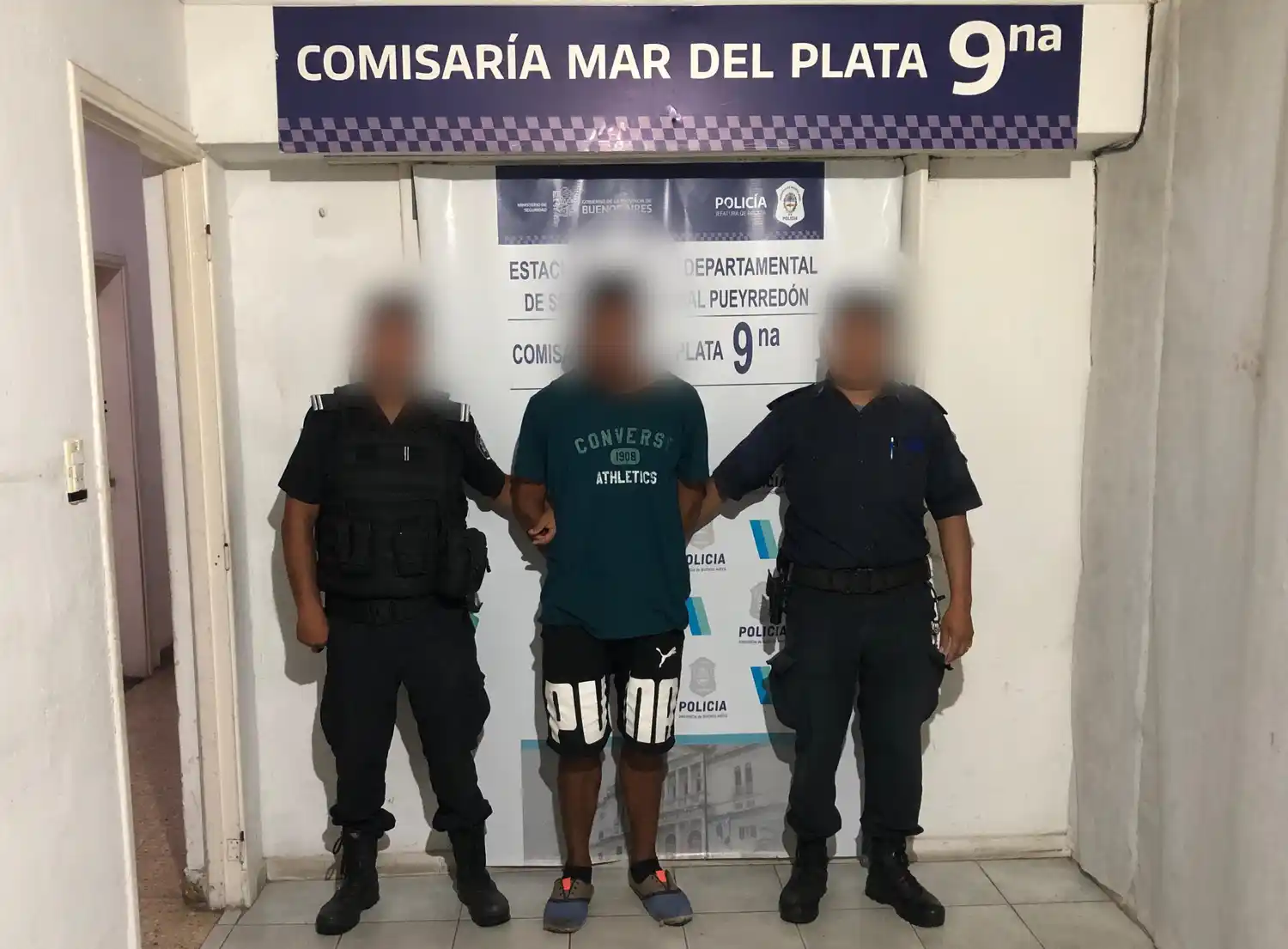 Los detenidos por el hecho, poseen numerosos antecedentes.