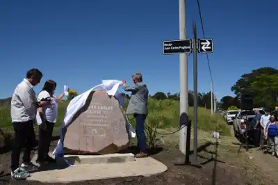 Homenaje: una calle de Tandil ya lleva el nombre del rector Juan Carlos Pugliese