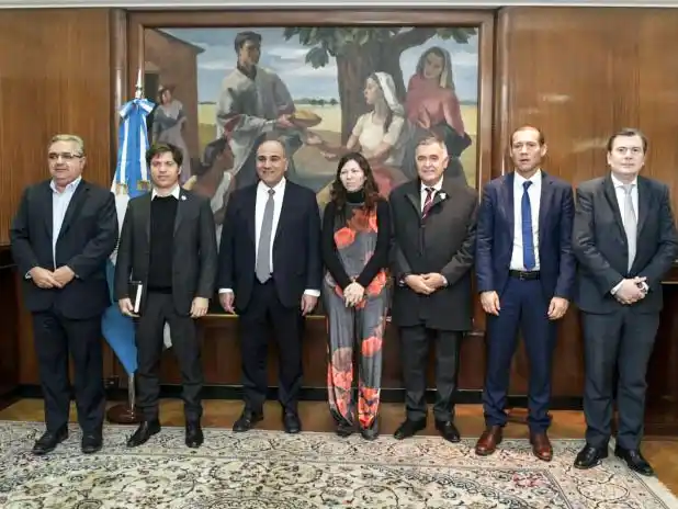 Solamente cinco gobernadores fueron a la reunión con Batakis