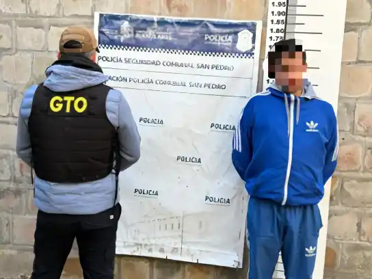 El sujeto fue detenido y trasladado a la Comisaría.