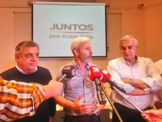 Morales y Negri estuvieron en Paraná para brindar su apoyo a los candidatos de Juntos