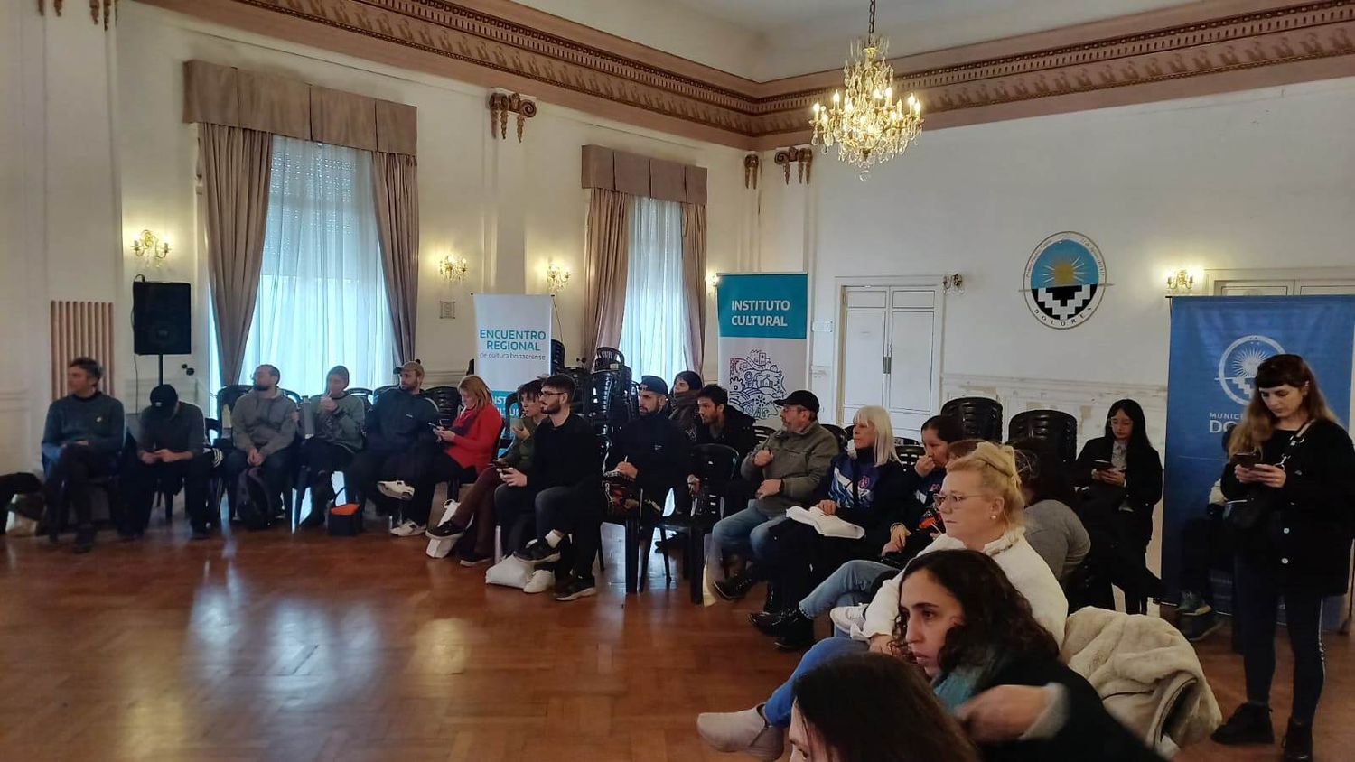 Durante el encuentro hubo reuniones y mesas de trabajo