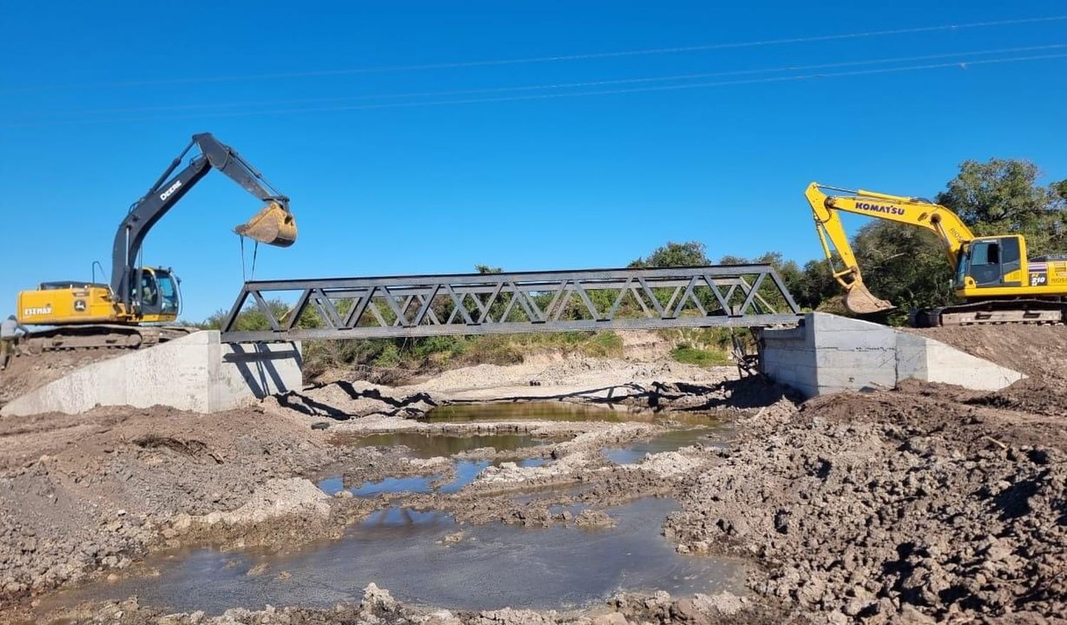 La obra provincial del acceso a la laguna El Cristal de Calchaquí rumbo a su terminación