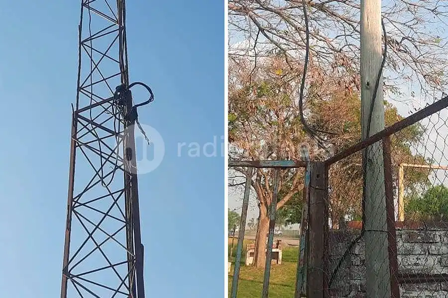 “Bronca, impotencia e indignación…”: robaron 200m de cable del Club Juventud Unida de Villa San José