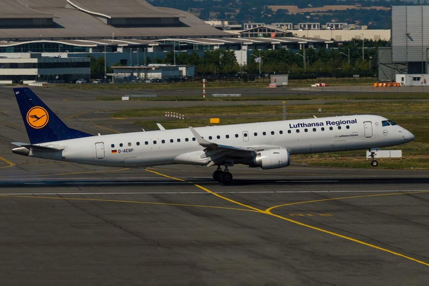 Lufthansa Cityline retiró el último E195 de su flota