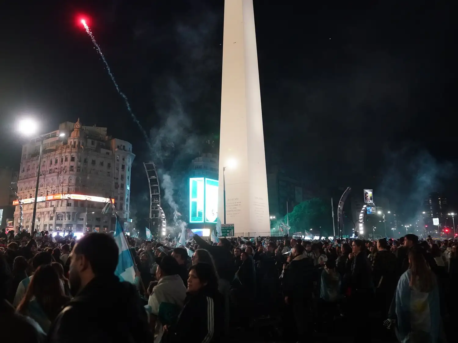El refuerzo en la seguridad responde, según indicaron, a los incidentes registrados tras la victoria frente a los ingleses