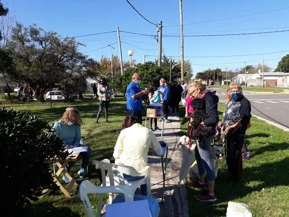 General Galarza: continúa la vacunación antirrábica