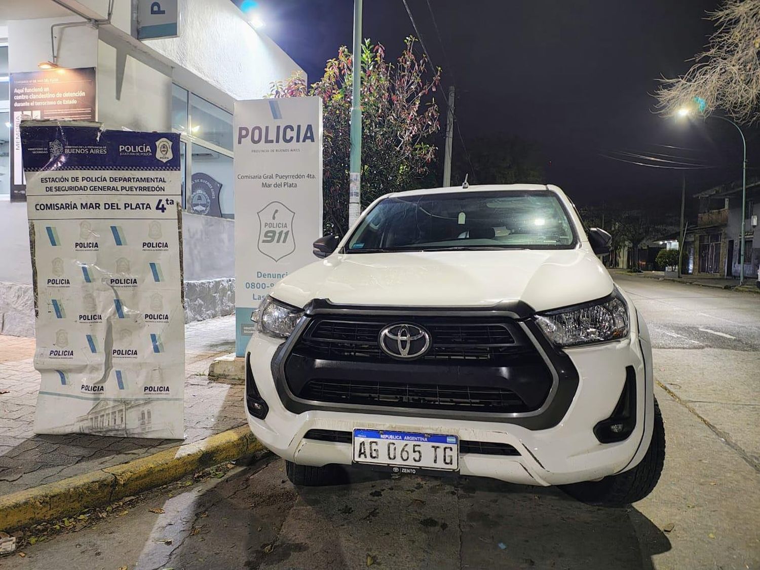 Manejaba una camioneta con cédula falsa y chasis adulterado