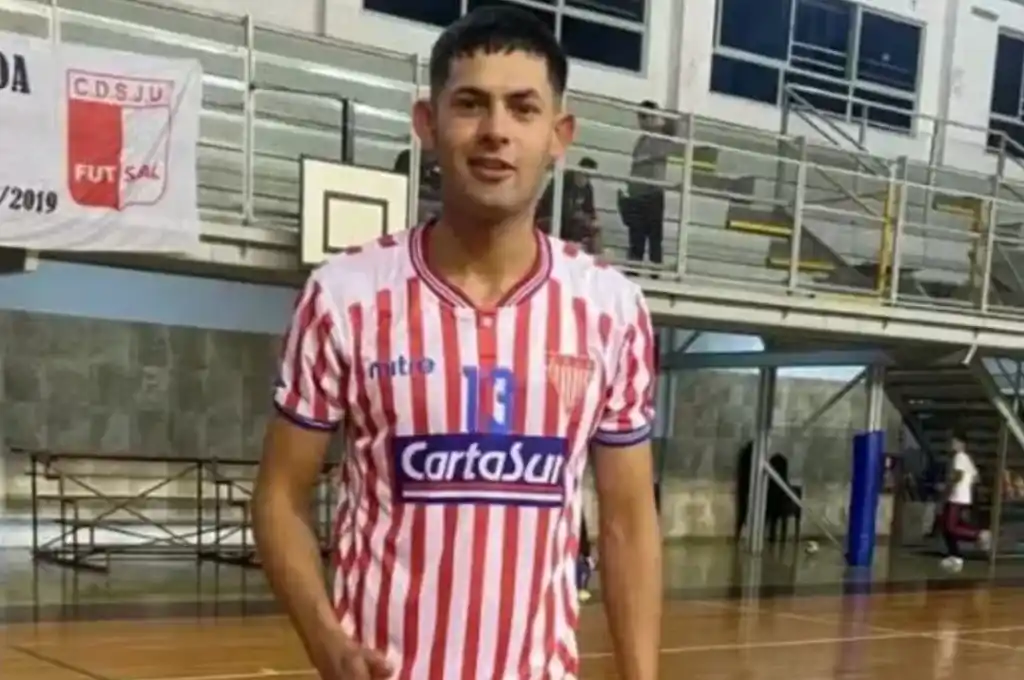 Enzo Delgado, el joven baleado.