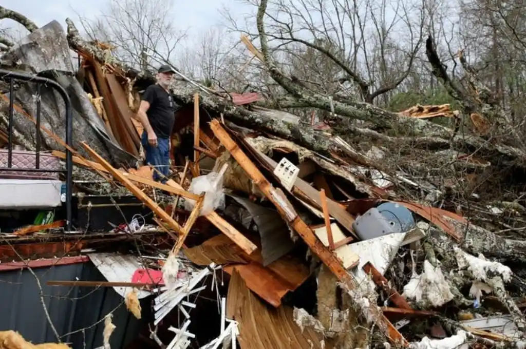 EEUU: al menos siete muertos tras fuertes tornados en Alabama y Georgia