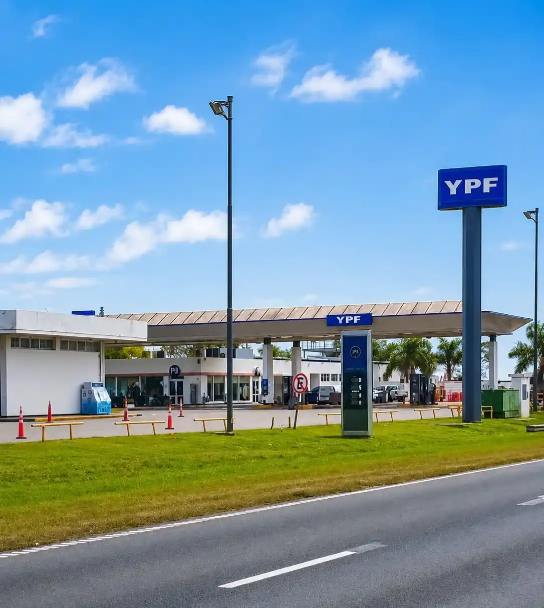 Por reformas y obras: habrá cierre temporal de la YPF de Arocena ubicada sobre la Autopista