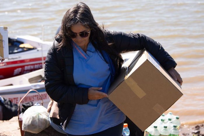 Equipos de salud llegan a la Isla Guaycurú</p><p>PGPSF