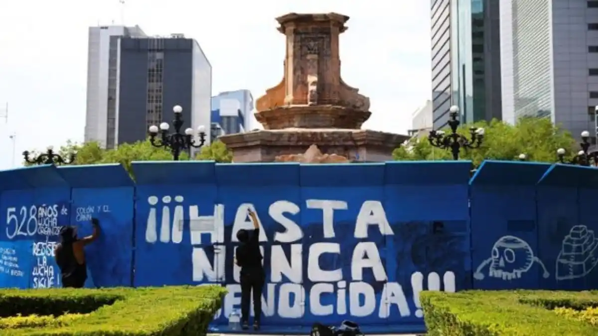 Ciudad de México reemplazará estatua de Colón por la de una mujer indígena