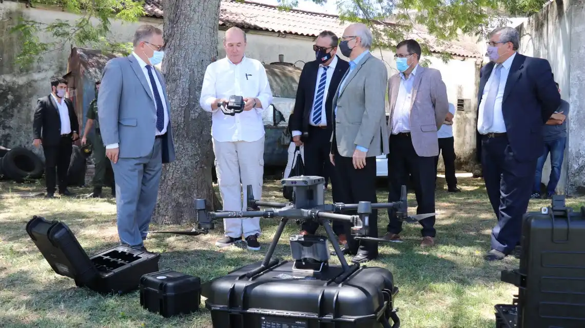 La provincia recibió los primeros drones destinados a patrullaje preventivo