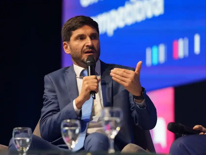 Pullaro participó este martes del AmCham Summit 2025.