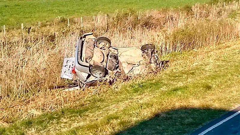 El escalofriante anuncio del hombre que murió en un choque frontal en Ruta 12
