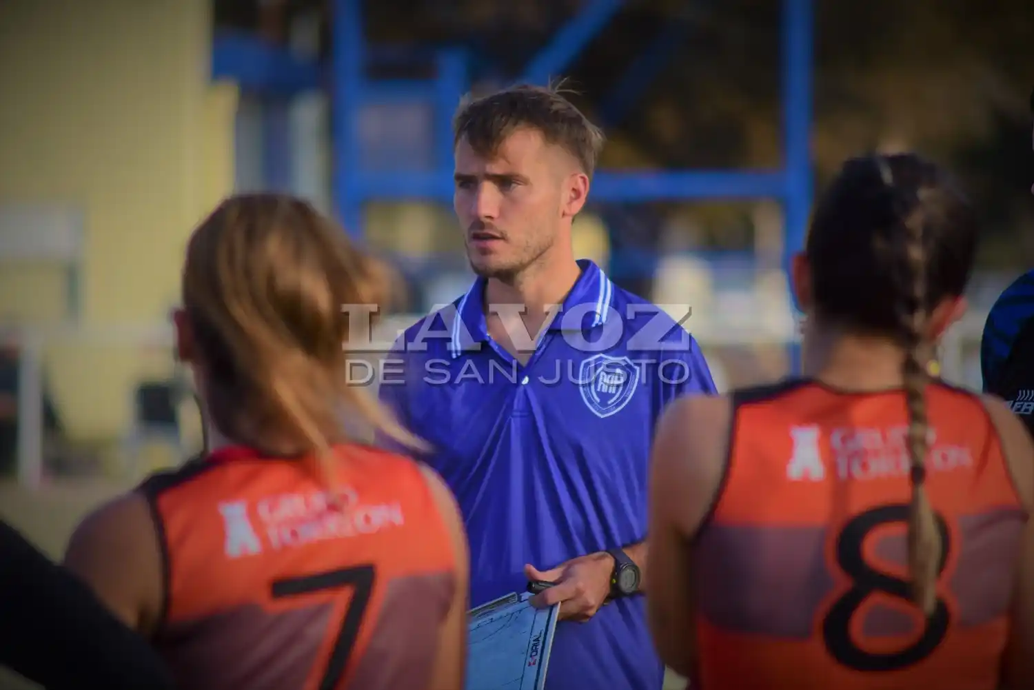 El entrenador Nicolás Racca