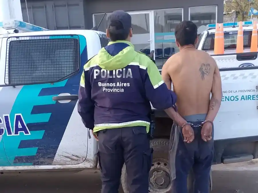 El hombre fue aprehendido