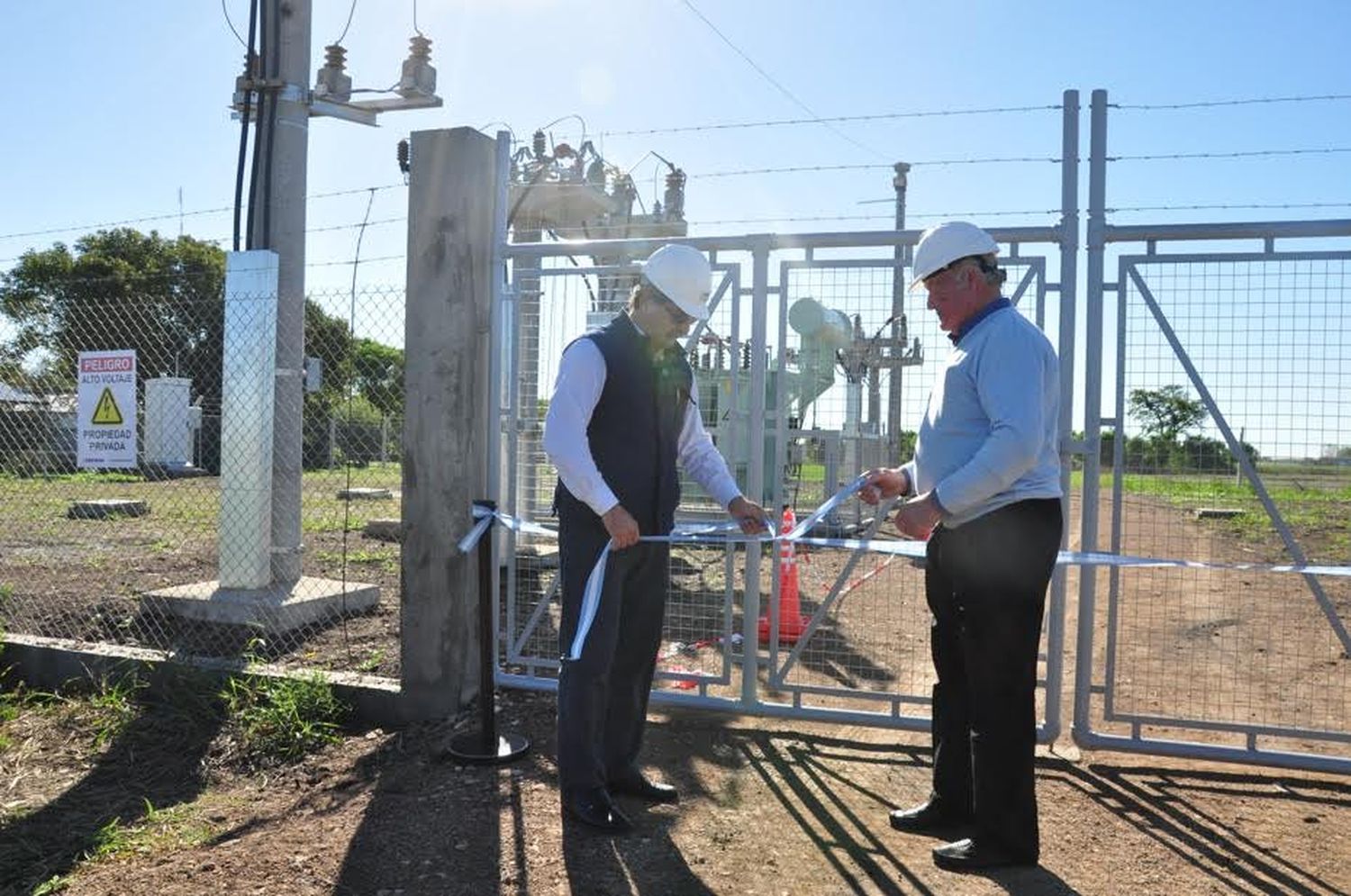 En Aldea San Miguel inauguraron una subestación transformadora