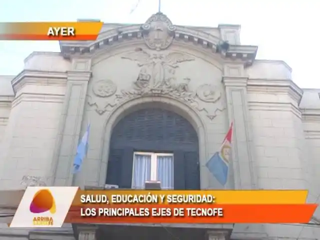 Salud, educación y seguridad: los principales ejes de Tecnofe