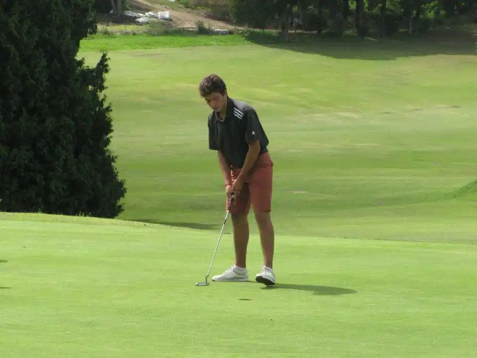 Franco Recarey, en el 100° Abierto del Sur