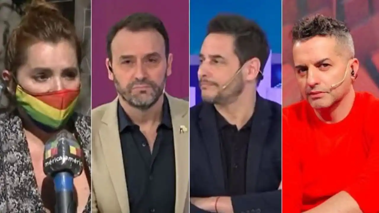 Nancy Pazos insultó a Ángel de Brito y Adrián Pallares la sacó del aire de Intrusos