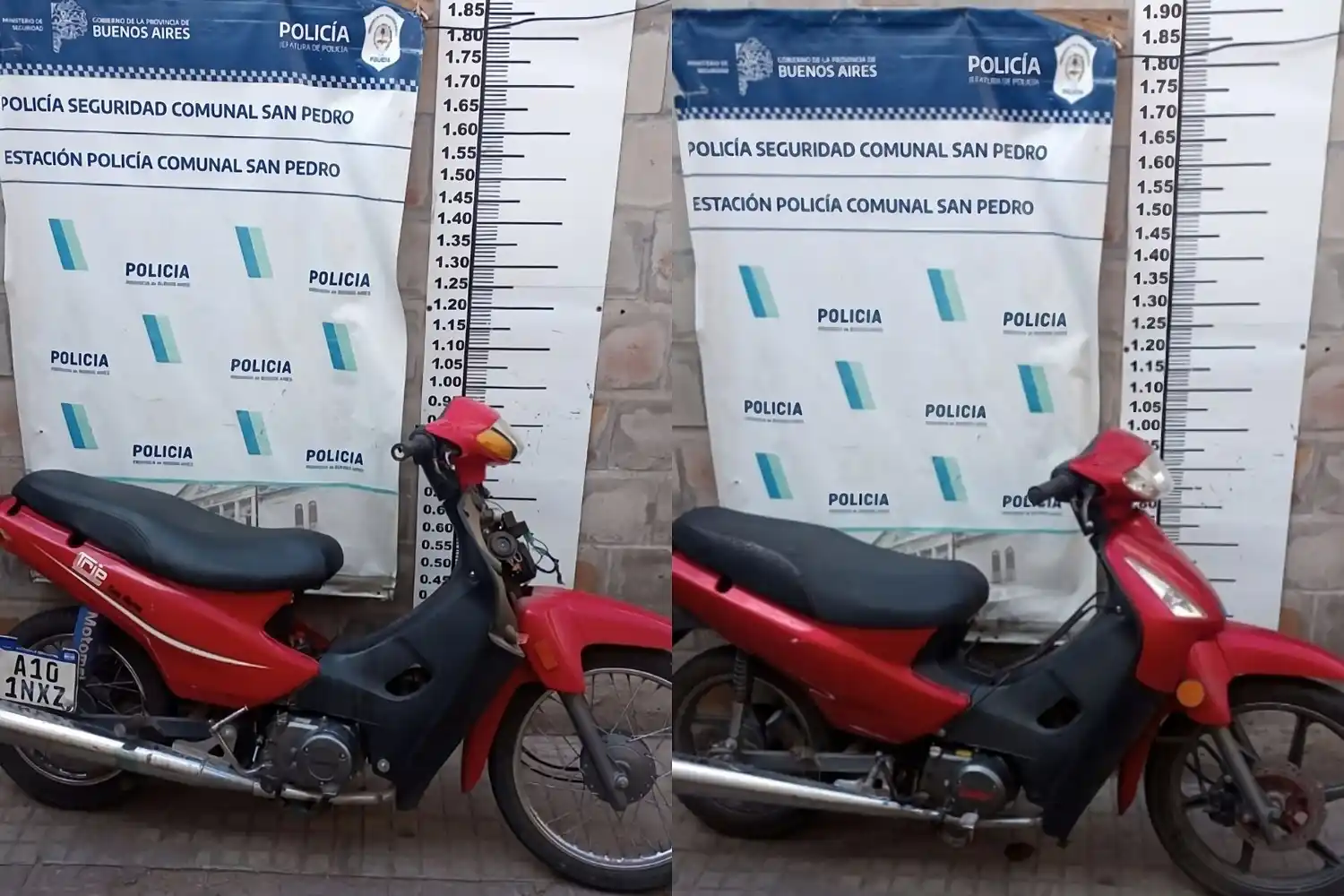 Motochorros detenidos tras un arrebato: iban en dos motos robadas