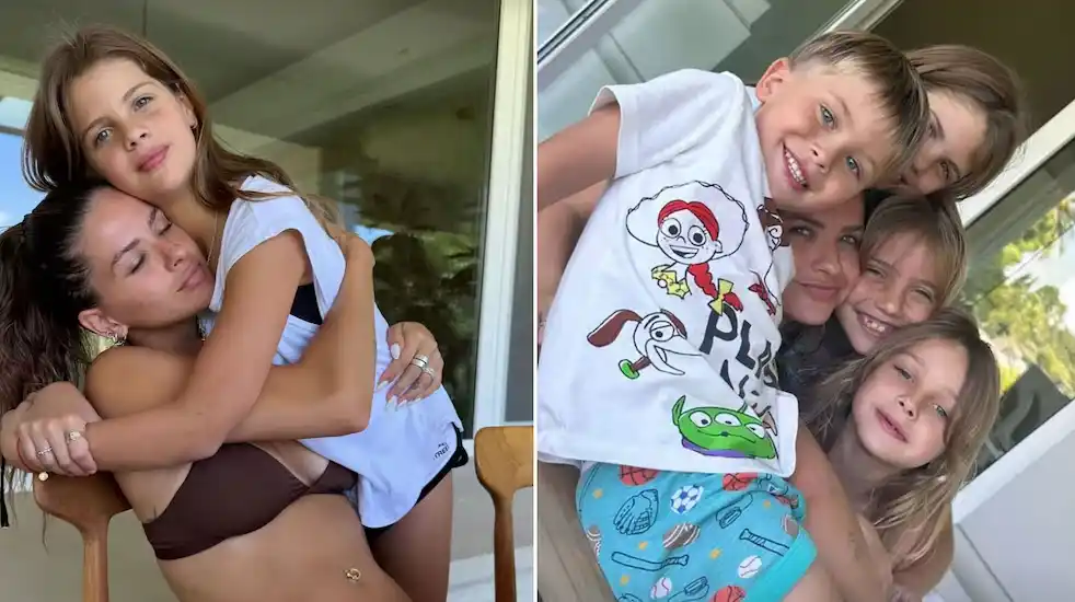 Mauro Icardi mostró a la China Suárez con sus hijas y fulminó a Wanda Nara