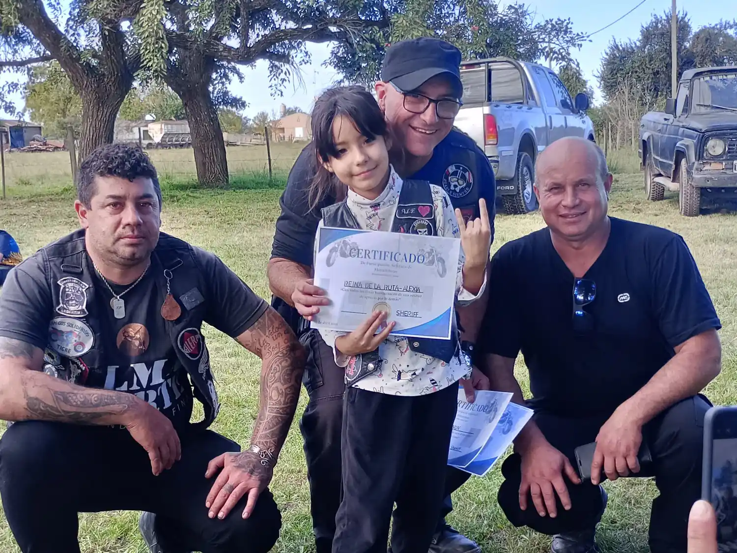 Gran jornada solidaria de moteros en escuelas rurales de Gualeguay