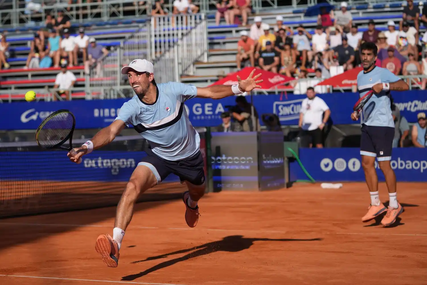 “Machi” González y Molteni cayeron en las semifinales
