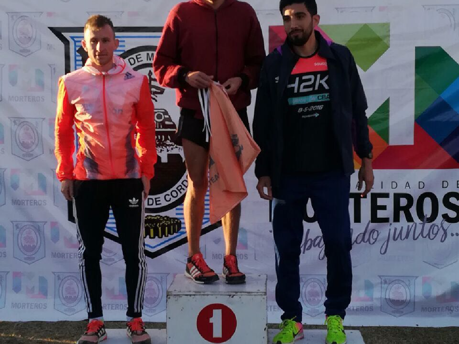 Sanfrancisqueños corrieron maratón en Morteros