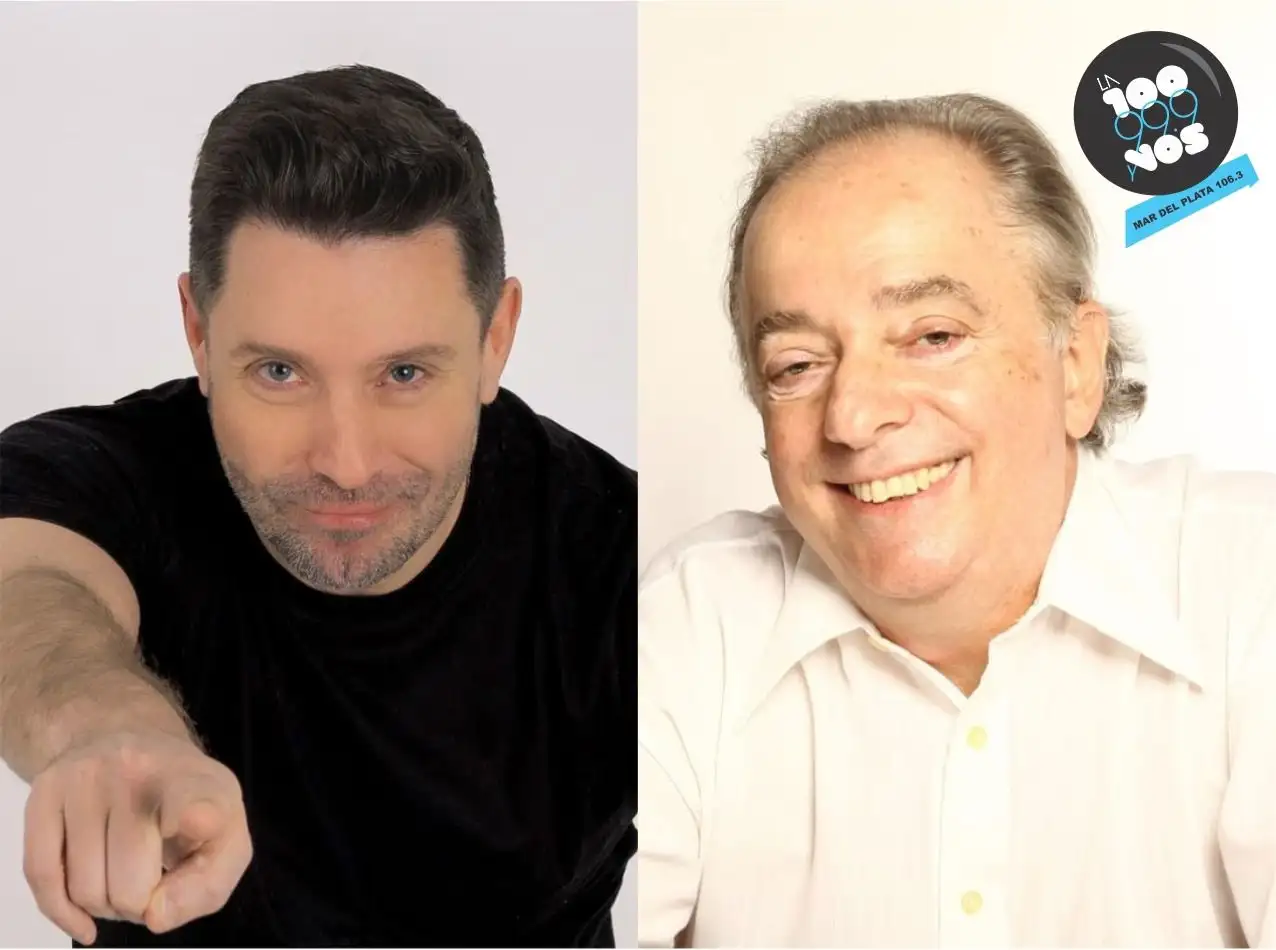 Kiko Cerone en los estudios de la 100