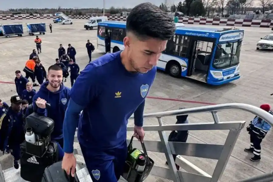 Boca viaja a Brasil con delegación completa