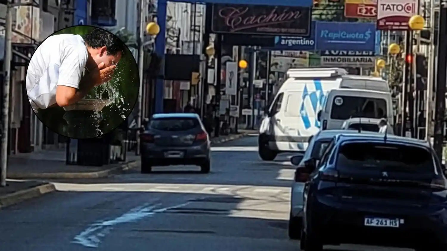 La sensación térmica llegó a 42,7 ºC durante el último día del año.