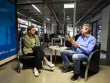 El candidato a diputado nacional por Provincias Unidas, Florencio Randazzo, visitó El Eco de Tandil.