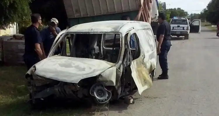 Accidente fatal en Ruta 191: Joven de 26 años “evoluciona favorablemente”