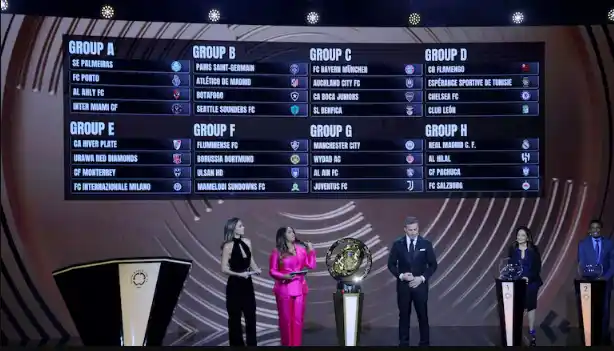 El sorteo se llevó a cabo en Miami.