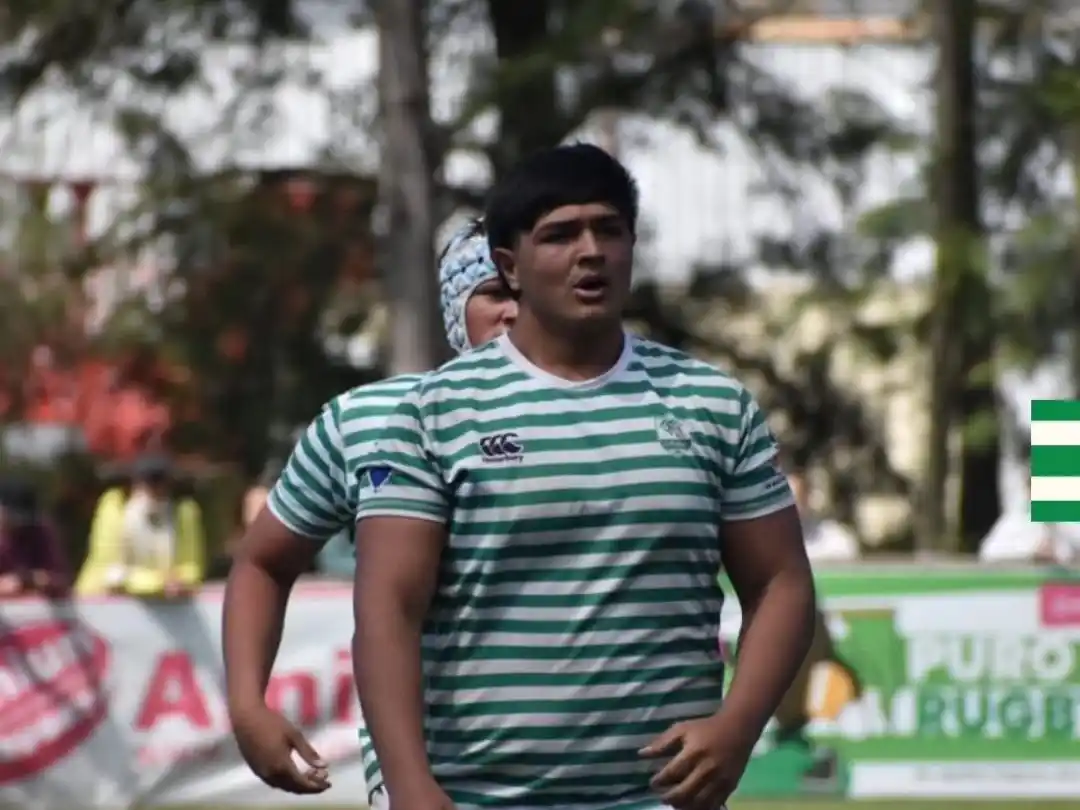 Fede Narváez, el rugbier del CRAR convicado Foto:CRAR