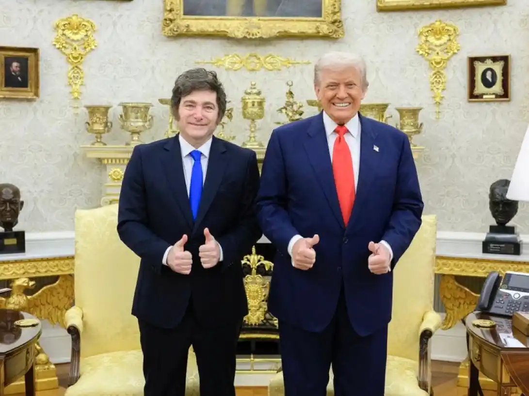 Milei tras su reunión con Trump: "La situación es clarísima".