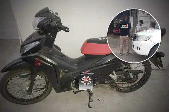 Estafa por redes sociales: hallaron una moto con el cuadro adulterado