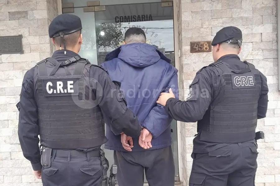 Agredió físicamente a su pareja y terminó preso