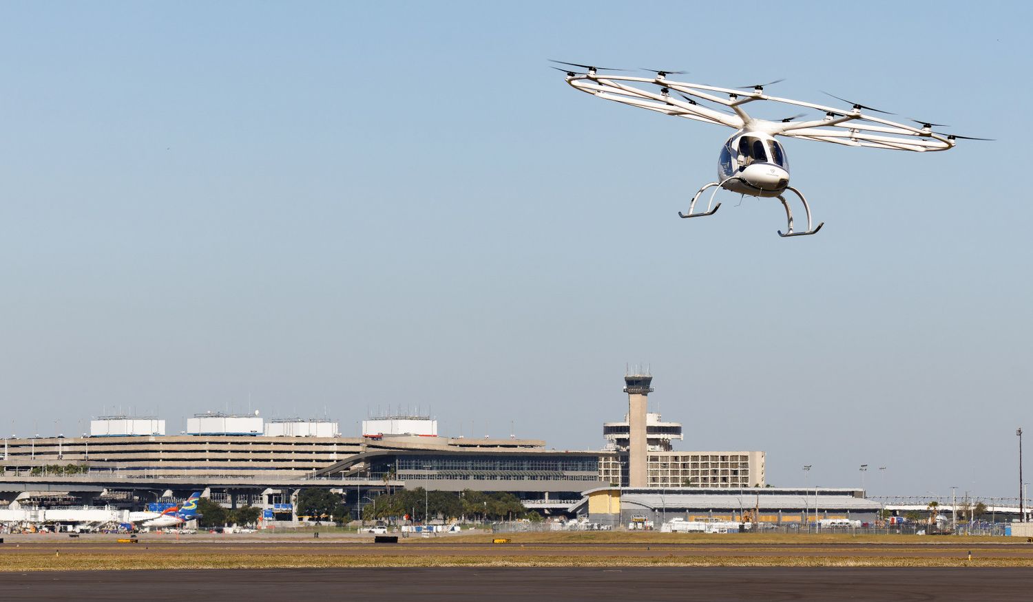 Volocopter successfully completes first eVTOL flight tests at Tampa airport