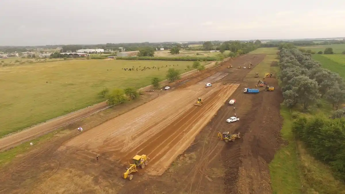 Autopista Cañuelas - Azul: Comenzaron las obras de la primera etapa