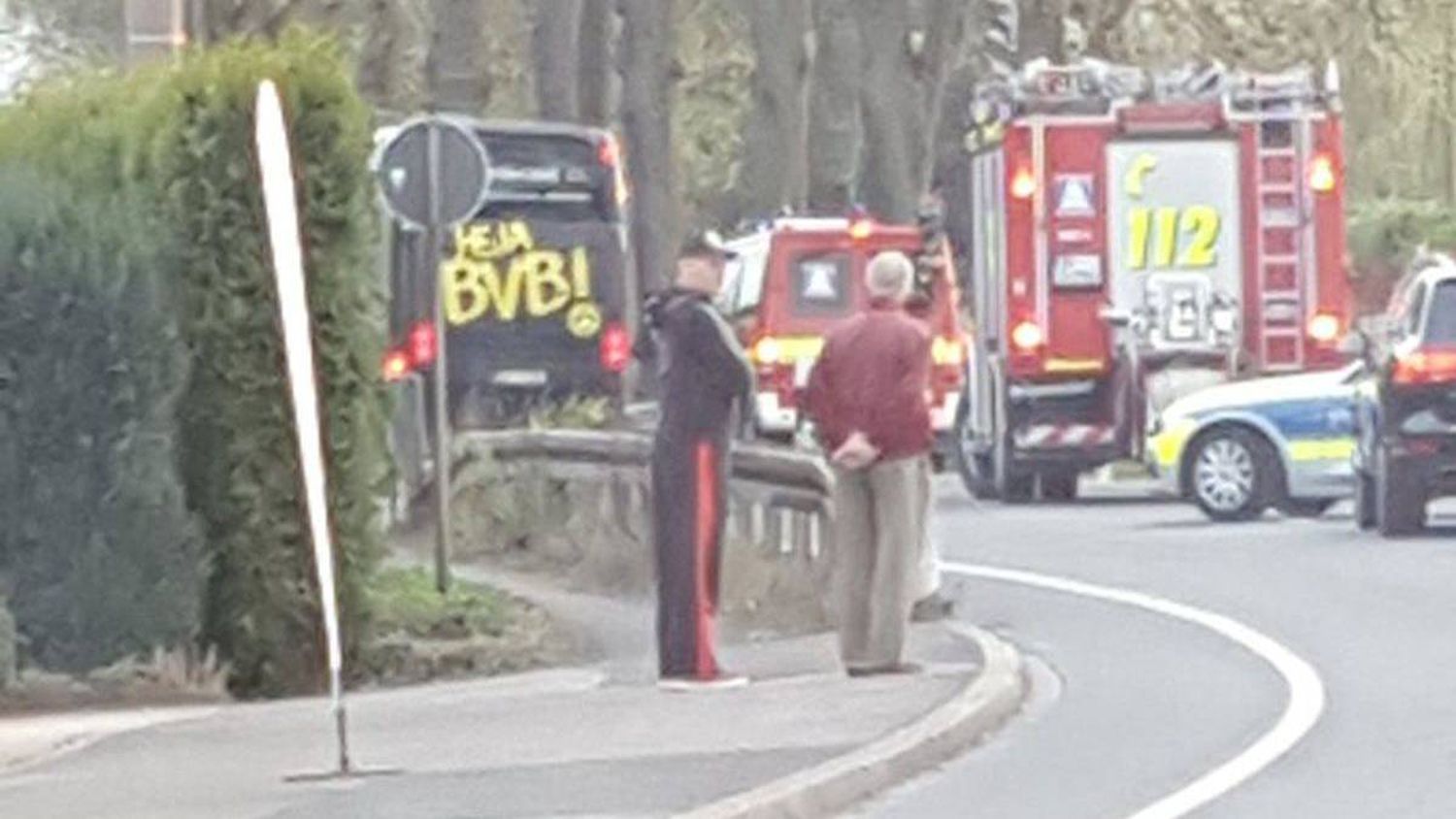 Mónaco: explosión en el autobús del Borussia Dortmund