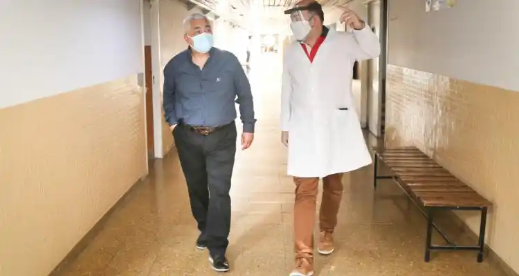 Coronavirus: Javier Sualdea explicó cómo funciona el Hospital sin todos sus médicos y cuántas camas están ocupadas
