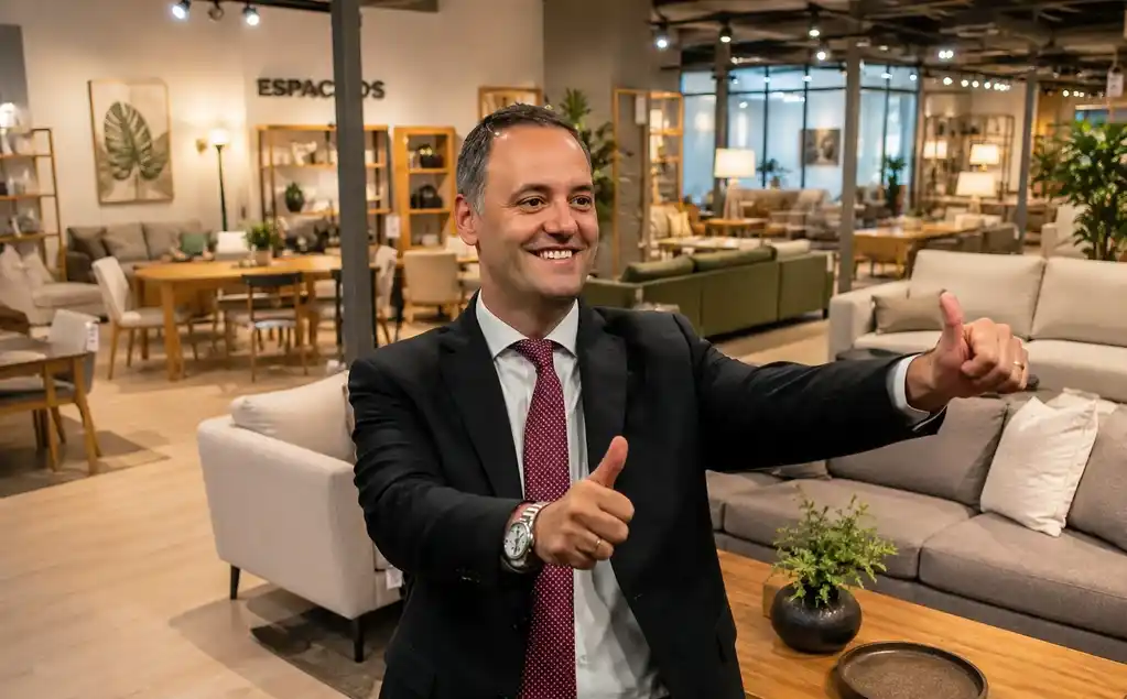 El Jefe de Gabinete gastó 14 millones de pesos en muebles. IA
